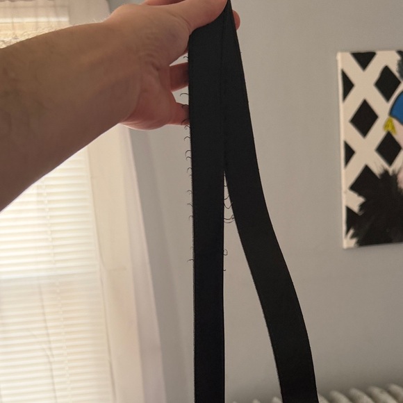 Dr. Martens Black Leather Top Handle Satchel bag with Buckles - Picture 5 of 6